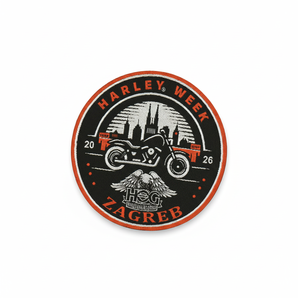 Harley Week Zagreb 2026 - Official Patch