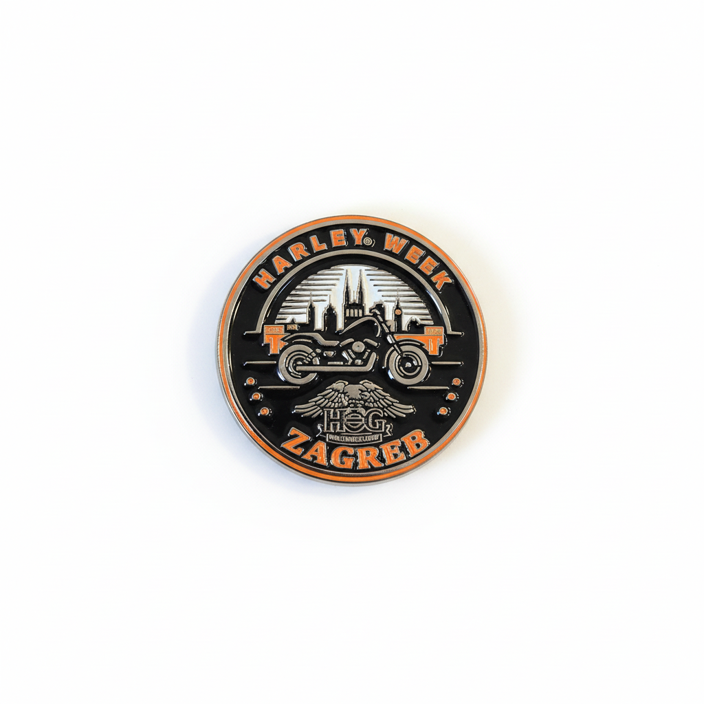 Harley Week Zagreb 2026 - Official Metal Pin